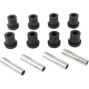 1012303 Golf Cart Rear Leaf Spring Bushings & Sleeves Kit Compitable with EZGO TXT/Medalist (1994+) Gas/Electric Club Car DS 1992+ Replaces Parts 70289-G02 70291-G01 1015583