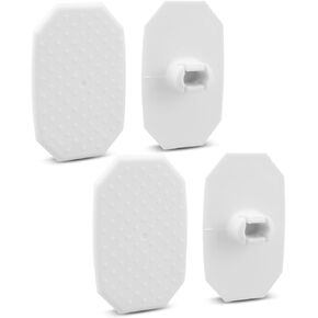 Rear Leaf Spring Insulator Bushing Inserts Fit for Ford F-150 2015-2020 Replace FL3Z-5586-B FL3Z5586B FL34 5586-AA FL34 5586-AB FL34 5586-AC White 4PCS