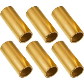 Dunzy 6 Pcs Trailer Leaf Spring Bushing Kit Shackle Bushings Bronze Bushings Trailer Axle Bushing Tools for Trailer Axle Replace Double Eye Springs, ID 9/16" OD 11/16"