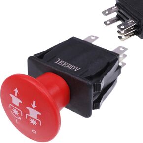 JEENDA Blade Clutch PTO Switch 00522100 01545600 Compatible with Ariens Gravely ProMaster PM100 EZR 1540 1542 1648 1740 1742 1842 2048 Most Zooms