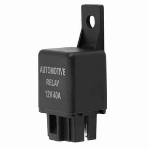 Car Relay, 12V 40A ABS Automotive Fan Relay Replacement Heavy Duty Switching Fan Relay for Ensuring Stable Operation of The Air Conditioning System