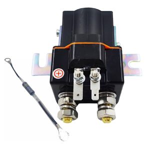 1019087-01 1027747-01 48V 4-Terminal Solenoid w/Resistor 1014947 for Club Car DS 1995-Up Club Car Precedent 2000-Up Golf Carts 102774701 Albright SW80-2028P SW80-1275P