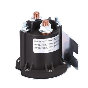 Golf Cart Solenoid Replace OEM 612711,Fit for EZGO TXT 2010 Up & All 48V MPT 800/1000 Vehicles,48V Continuous operatiom of Coil