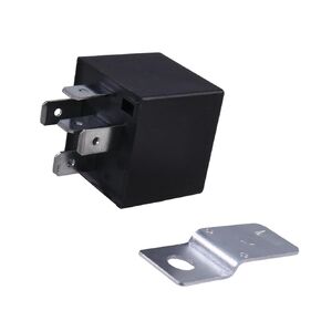 12V 5 Pin Terminal Sealed Waterproof Ignition Relay 307-2562 307-1886 07-1632 A040G405 Compatible with Onan Generator Run Stop 30/40 AMP Relay