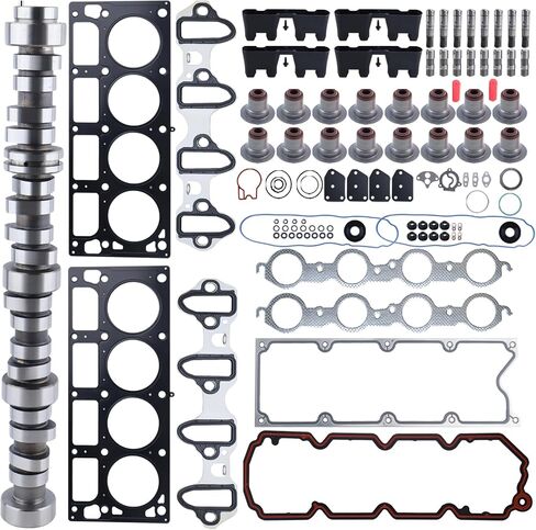 5.3 AFM DOD Lifters Camshaft Kit Head Gasket Compatible with 2007-2013 Buick Chevy Avalanche Silverado Suburban Tahoe Trailblazer Envoy Sierra Yukon 5.3L V8 in Saudi Arabia