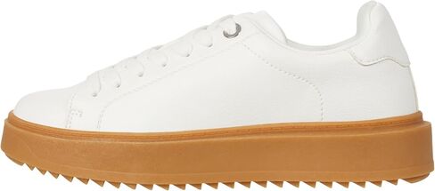 Steve Madden Women's Charlie Sneaker, White Suede, 7.5 in Saudi Arabia