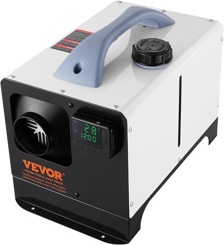 VEVOR 5-8KW Diesel Heater, Diesel Air Heater All in One with Remote Control and LCD Screen, Fast Heating Low Noise, Portable Diesel Heater for Truck Van RV Trailer Camper and Indoors in Saudi Arabia