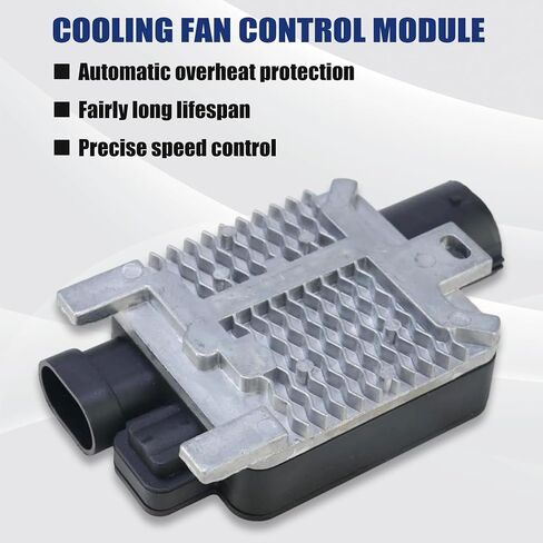 AITKEN Radiator Cooling Fan Control Module Compatible with Ford Edge Focus II Mondeo S-Max Transit Galaxy Kuga Ref #940.0059.05 CT43-8C607-AA 6W1Z-8B658-AC. in Saudi Arabia