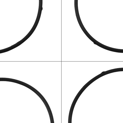 10Pcs Seal O-Ring Float Bowl Gasket 16010-ZE1-812 for GX120 GX140 GX160 GX200 GXV120 GXV140 GXV160 Carburetor Replacement Lawn Mower Accessories, Black in Saudi Arabia