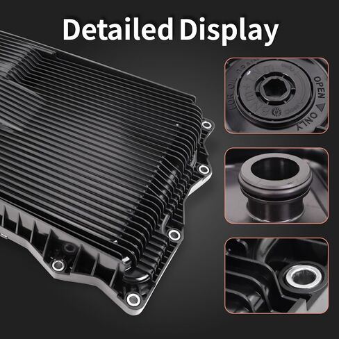 وعاء زيت ناقل الحركة مع قابس تصريف حشية متوافق مع 2013-2021 دودج رام 1500 2500 3500 جيب جراند شيروكي دودج تشارجر تشالنجر تشارجر كرايسلر 300 8AT استبدال 68233701AA in Kuwait