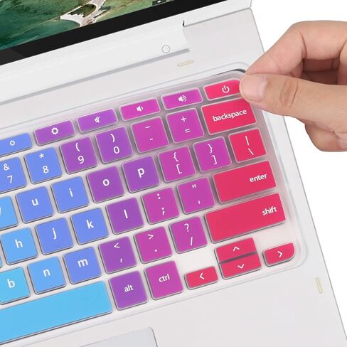 Acer Keyboard Cover for Chromebook Spin 13 713 CP713 & More - Rainbow in Kuwait
