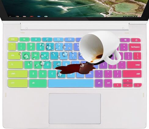 Acer Keyboard Cover for Chromebook Spin 13 713 CP713 & More - Rainbow in Kuwait