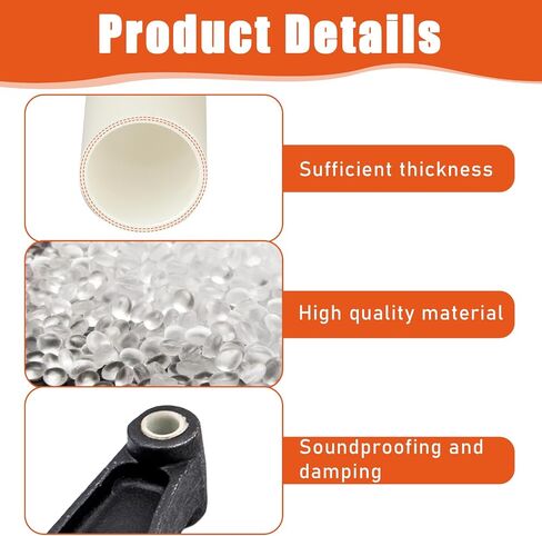 Trailer Spring Bushings, 8 Pcs Nylon Bushing Replacement Parts 9/16" I.D. x 1-3/4" Length Universal Trailer Spring Hanger Kit Tools for Trailer Double Eye Leaf Springs Equalizer in Saudi Arabia
