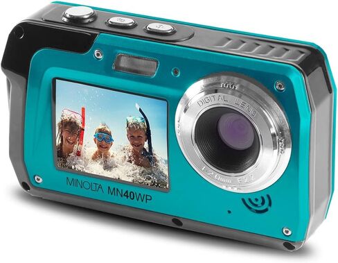 Minolta 48 MP Dual Screen Waterproof Digital Camera MN40WP in Saudi Arabia