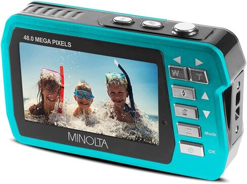 Minolta 48 MP Dual Screen Waterproof Digital Camera MN40WP in Saudi Arabia