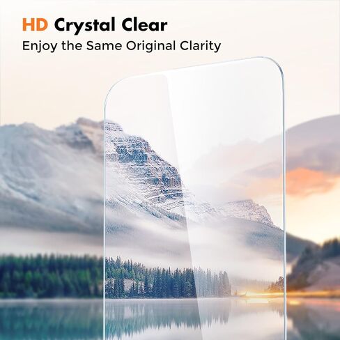 UNBREAKcable Shatterproof Tempered Glass Screen Protector for iPhone 15 Pro Max [3-Pack] [99.99% HD Clear] [Easy Installation Frame] [9H Hardness] [Bubble Free] for Apple 6.7" in Saudi Arabia