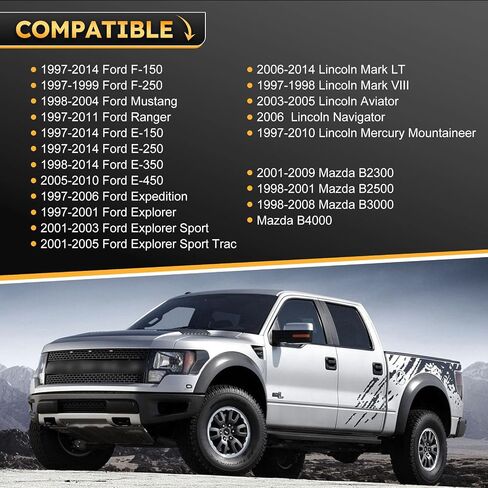 F7LZ7F293AA ناقل حركة أوتوماتيكي مفتاح أمان محايد لسيارة Ford F150 F250 E150 E250 E350 E450 Ranger Explorer Expedition Mustang Mazda Lincoln Replace # 5L2Z7F293AA، F5LP7F293AA in Saudi Arabia