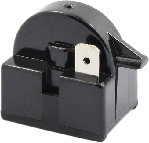 2 pack qp2-4.7g Start Relay Refrigerator ptc ohm 1pin Compatible with Vissani Danby Compressor mini Fridg-es and Coolers Black in Kuwait