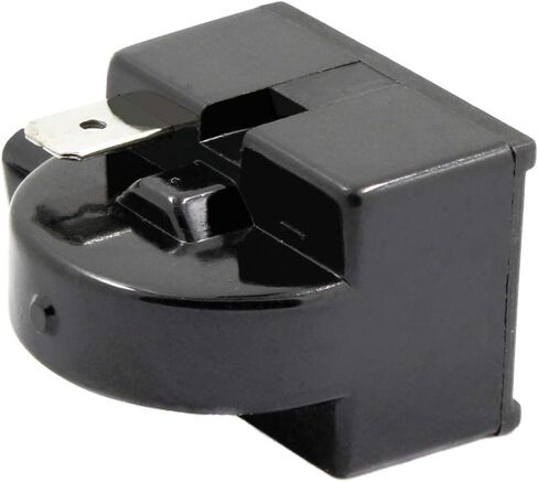 2 pack qp2-4.7g Start Relay Refrigerator ptc ohm 1pin Compatible with Vissani Danby Compressor mini Fridg-es and Coolers Black in Kuwait