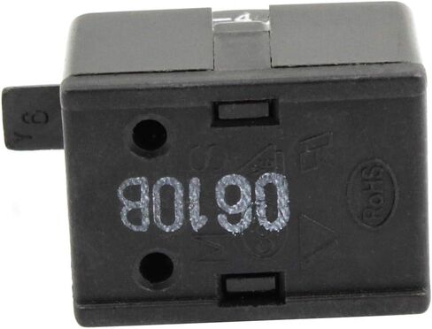 2 pack qp2-4.7g Start Relay Refrigerator ptc ohm 1pin Compatible with Vissani Danby Compressor mini Fridg-es and Coolers Black in Kuwait