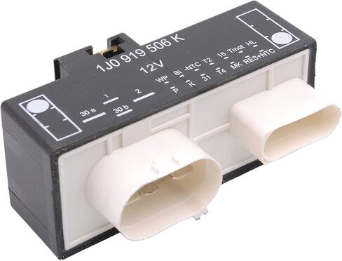 TOPAZ 1J0919506K Radiator Cooling Fan Control Module Relay for Volkswagen VW Bettle Golf Jetta Audi TT in Saudi Arabia