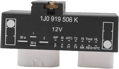TOPAZ 1J0919506K Radiator Cooling Fan Control Module Relay for Volkswagen VW Bettle Golf Jetta Audi TT in Saudi Arabia