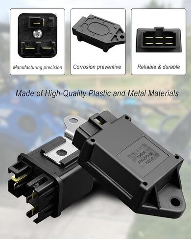 Glow Plug Relay & Controller Kit Fit for Kubota D905 D902 L3710, Replace 16415-65600 16415-65660 16415-65662 in Saudi Arabia
