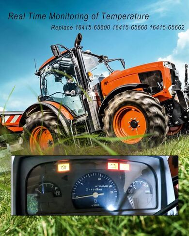 Glow Plug Relay & Controller Kit Fit for Kubota D905 D902 L3710, Replace 16415-65600 16415-65660 16415-65662 in Saudi Arabia