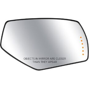 TIKSCIENCE Passenger Side Mirror Fit for Chevrolet Silverado GMC Sierra 1500 2500 HD 3500 HD 2014-2019 Power Heated Rear View Mirror Glass with LED Signal Light Replace 22919749 GM1325146
