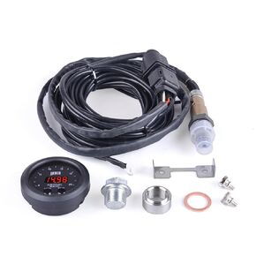 Universal Digital Wideband Air/Fuel Ratio AFR Gauge - 2-1/16"(52mm) - Wideband UEGO AFR O2 Oxygen Sensor Controller Gauge