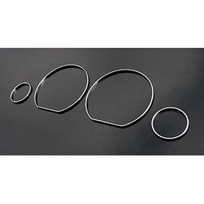 Chrome Speedometer Gauge Dash Dial Rings Bezel Trim for VW Golf Jetta MK3 3 Vento