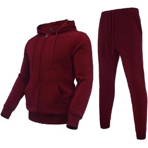 Tracksuit Mens, Track Jackets and Pants 2 Piece Outfit
