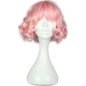 COSPLAZA Cosplay Wigs Fashion Short Blue Anime Hair Fancy Female Party Wig