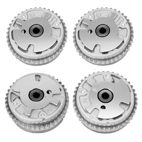 Variable Valve Timing Sprocket Intake & Exhaust Camshaft Adjuster VVT Cam Gear Compatible with Cadillac ATS CTS STS Chevy Impala GMC Acadia 3.0L 3.6L Replace# 12626160 12626161 12614464, 4PCS