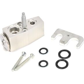GM Genuine Parts 15-51360 Air Conditioning Evaporator Thermal Expansion Valve Kit with Plate, Seals, Stud, and Bolts