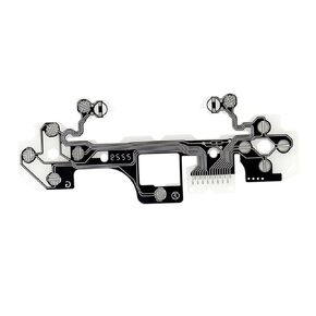 Jowxsx Black Ribbon Circuit Board Film Flex Cable for PS5 V3.0 Controller Conductive Film Keypad Flex Cable PCB Joystick Button Legacy Systems Video Games in Kuwait
