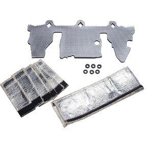010378 Fuel Rail and Injector Cover Kit,Fuel Rail & Injector Heat Shield Kit Compatible with 1997-2004 Jeep Wrangler Grand TJ Cheokee 4.0L Engine