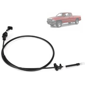 Throttle Valve Cable 52079204 Compatible with Dodge Ram 1500 2500 3500 1994-1998, Compatible with Jeep Cherokee 1994-1996