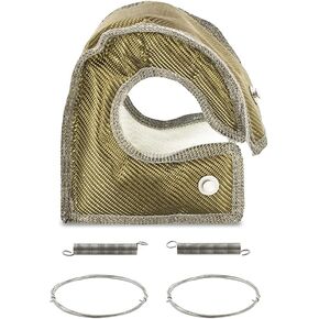 Mishimoto MMTB-RAM-96 Titanium Turbo Blanket, Compatible With Dodge Ram 5.9L Cummins 1996-2002