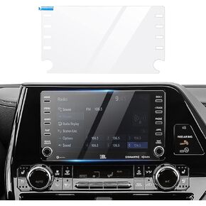 Autorder Custom Fit for Screen Protector Toyota 4Runner 2020 2021 2022 2023 Accessories Tempered Glass 9H Navigation Touchscreen Protective Film(8 Inch)