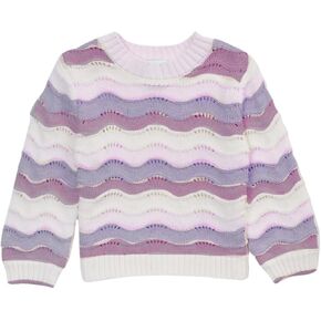 Splendid Girls' Lace Long Sleeve Sweater