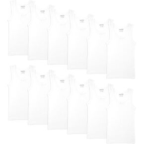 Andrew Scott Girls Camis & Tanks | Cotton Tank Top Layering Undershirts | Multi Pack Colors
