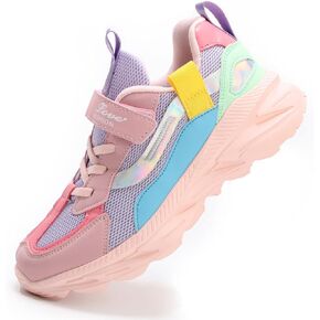 Girls Shoes Kids Girls Tennis Shoes for Running Athletic Walking Gym Sports Lightweight Breathable
