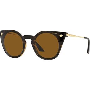 Versace Woman Sunglasses Black Frame, Dark Grey Lenses, 60MM