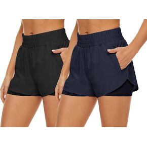 HKJIEVSHOP المرأة جيوب اليوغا السراويل ، عالية الخصر اليوغا السراويل تجريب 4 طرق تمتد السراويل