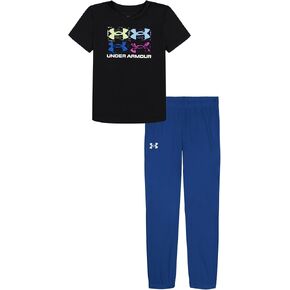 Under Armour boys Short Sleeve Tee and Jogger Set