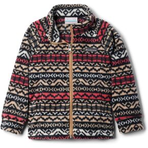 Columbia Youth Girls Benton Springs II Printed Fleece, Canoe Madras, XX-Small