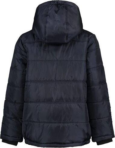 Calvin Klein Boys' Heavy Weight Hooded Legacy Bubble Jacket with Polar Fleece Lining in Saudi Arabia