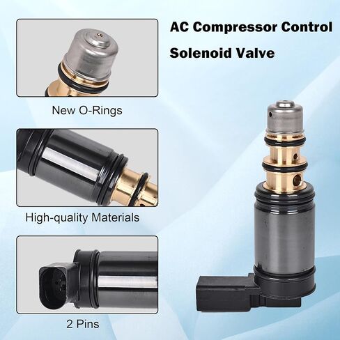 استبدال صمام الملف اللولبي للتحكم في ضاغط التيار المتردد لـ Denso 6SEU14C / 7SEU16C/ MK5 / MK6 لأودي A3، A4 GOLF، GTI، JETTA، PASSAT، TIGUAN in Kuwait
