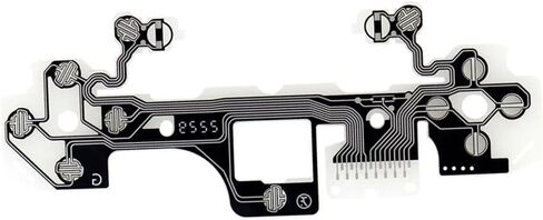 Black Ribbon Circuit Board Film Flex Cable for PS5 V3.0 Controller Conductive Film Keypad Flex Cable PCB Joystick Button Legacy Systems Video Games in Saudi Arabia